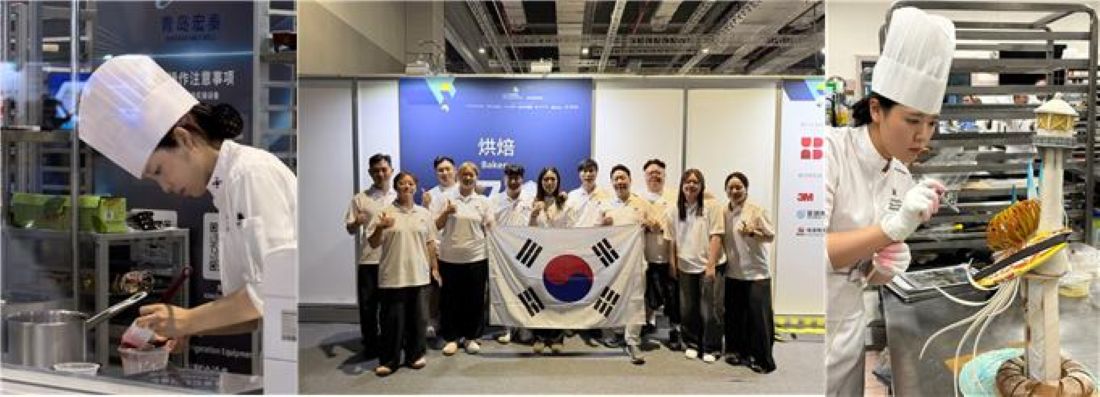 동원과학기술대학교 제과제빵과 최승혜·신지현 학생, 제48회 국제기능올림픽서 나란히 은메달·우수상 영예 · 원문 사진 1